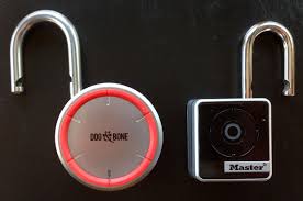It's because they're very reliable. Keyless Bluetooth Padlocks Reviewed Dog Bone Vs Master Lock Techhive