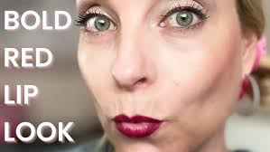 Scarlet Starlet Bold Red Lip Look Mary Kay Summer 2023 #easyeyemakeup