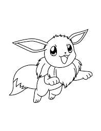 You can easily print or download them at your convenience. Eevee Pokemon Coloring Pages For Kids Drawing With Crayons