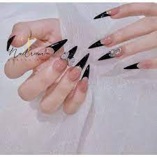 mẫu nail móng chân màu đen giá tốt Tháng 7, 2023 | Mua ngay | Shopee Việt  Nam