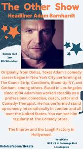 Adam Barnhardt's Clown at The Comedy Store  (@AdamBarnhardtsClownatTheComedyStore)