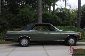1979 Mercedes 280ce Convertible Rare Coach Built Survivor W123 300cd 300d Mercedes Benz Maybach Mercedes Classic Mercedes
