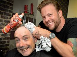 Paul Brave's the Shave for Macmillan