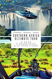 4 Days Victoria Falls Zimbabwe With Chobe National Park Safari Botswana And Livingstone Zambi Africa Travel Safari Africa Travel Beautiful Places Africa Travel