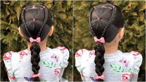 Peinado Facil Y Bonito Para Nina Con Trenzas Peinados Faciles Y Rapidos De Hacer Para La Escuela Youtube