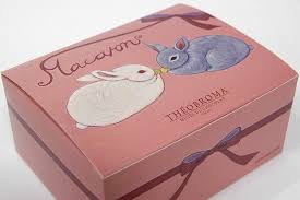 Macarons Theobroma Tokyo Macarons Creative Packaging Brand Packaging