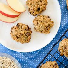 These thick and soft apple oatmeal cookies are guaranteed to be your new favorite cookie for fall. Apple Oat Raisin Cookies Sweetened Only With Fruit
