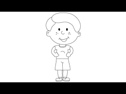 How To Draw A Boy Easy Step By Step Drawing Lessons For Kids Youtube Anime male body drawing base materi pelajaran 8. how to draw a boy easy step by step drawing lessons for kids