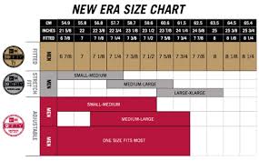 New Era Malasyia Online New Era Size Chart
