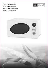 Kerwave P80d20ep A3 H Manual