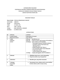 Halaman pengesahan laporan pkl dari perusahaan. Laporan Kursus Dalaman