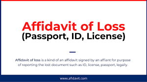 Make your own canadian last will and testament, power of attorney, and living will forms online. Affidavit Of Loss For Id License Passport And Work Id Free Download Affidavit Of Loss Template Affidavit