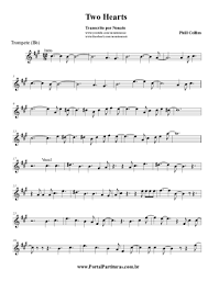 The song was written and produced by collins and lamont dozier. Phil Collins Two Hearts Sheet Music For Trumpet