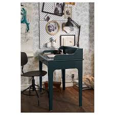 Lommarp Desk Dark Blue Green 35 3 8x21 1 4 90x54 Cm Ikea Blue Desk Ikea Dark Blue Green