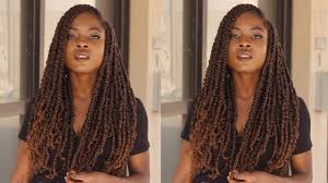 How To Crochet Premade Passion Twists Onto Cornrows Looks Real Fast Easy Tutorial Youtube