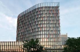 Kfw Bank Frankfurt Sauerbruch Hutton Architecture Details Building Skin Exterior Colors