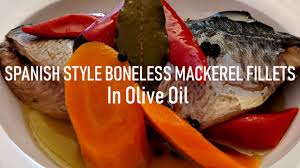 We think the flavor and texture make it perfect for steaks on the grill with cajun seasoning or a white cream sauce. Spanish Style Boneless Mackerel Fillets In Olive Oil Youtube