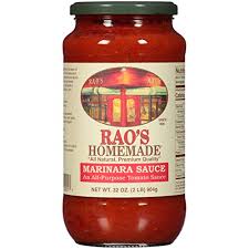 Amazon Com Rao S Homemade Marinara Sauce 32 Oz Jar 6 Pack Italian Tomato Sauce Great On Pasta Made With Fresh Basil Italian Tomatoes Garlic And Seasonings No Sugar Added Grocery Gourmet Food
