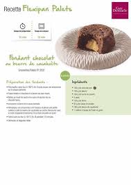 Fondant Chocolat Au Beurre De Cacahuete Recette Guy Demarle Demarle Flexipan