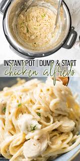 Instant Pot Chicken Alfredo Is The Ultimate Dump And Start One Pot Dish The P Instant Pot Pasta Recipe Instant Pot Dinner Recipes Instant Pot Recipes Chicken