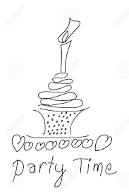 5 out of 5 stars. Birthday Cake Sketch Royalty Free Cliparts Vectors And Stock Illustration Image 14772345