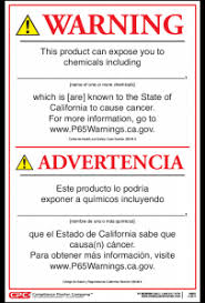 Businesses are required to place a prop. California S New Prop 65 Regulations Require New Prop 65 Warning Posters