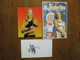 MELISSA JOAN HART(Sabrina The Teenage Witch)Signed 3 x 5 Index  Card w2 Photos | eBay
