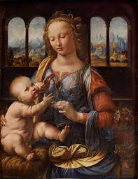 On y voit un jeune. Fichier Madonna Of The Carnation Leonardo Da Vinci Jpg Wikipedia