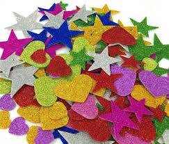 Choose from rectangular, square or round tickers for your business. E Shopping Mixed Shaped Glitter Stickers Eva Foam Self Adhesive Stickers For Art And Craft Card Making Scrapbooking Paper Decoration School Crafts Set Of 60 Pieces Multicolour Buy Online In Angola