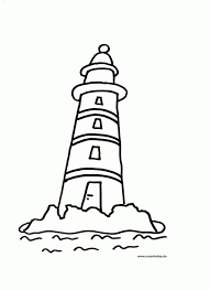 Leuchtturm Malvorlage