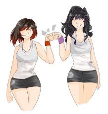 Team Ladybug Rwby Teamrwby Rubyrose Blakebelladonna Ladybug Roosterteeth Anime Animegirl Fanart Rwby Rwby Comic Rwby Fanart