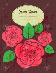 In this video, i am showing you a simple and easy corner floral pattern. Abstract Cover Design With Floral Pattern Title Page Template For Notebook Copybook Sketchbook Or Diary Royalty Free Cliparts Vectors And Stock Illustration Image 101049974