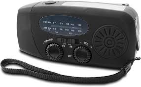 Vevradio med Solcellsladdare & Powerbank