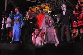 The seventh edition of sunway lagoon's nights of fright will include eight haunted houses, two scare zones, 11 thrill rides, two show stages and a haunted theatre that is set to run from 7.30pm to 11.30pm every friday, saturday and sunday this 27 september to 2 november. Sara Wanderlust Sunway Lagoon Night Of Fright 3