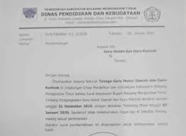 Contoh surat pemberhentian guru honorer. Guru Tenaga Kontrak Dan Honorer Di Boltim Dirumahkan