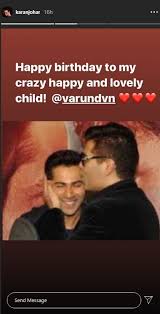 Because of the work done here, birthday rai is here today. Varun Dhawan Receives Heartwarming Birthday Wishes Amid Lockdown