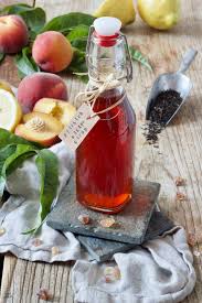 Pfirsich Eistee Sirup Pfirsich Eistee Konzentrat Sweets Lifestyle Rezept Eistee Sirup Rezepte Sirup