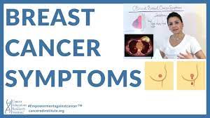 Thickening or swelling of part of the breast. What Are Breast Cancer Symptoms What Do You Need To Look For During Breast Self Examination Youtube