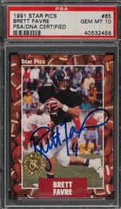 6.8 (2 votes) click here to rate. The Best Brett Favre Rookie Card For Collectors