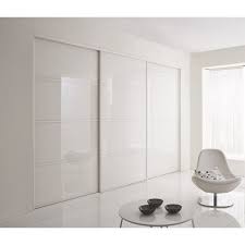 Portes Coulissantes De Placard En Verre Laque Blanc Acheter En Ligne Porte Placard Coulissante Placard Blanc Porte Coulissante