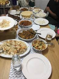 Dawat Food Desi Breakfast Table Table Settings Food