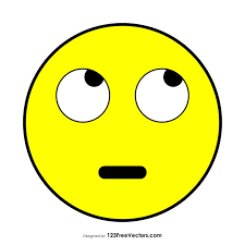 Face With Rolling Eyes Emoji Vector Free Emoji Vector Free Eyes Emoji