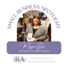 Today's Small Business Spotlight is @thebewitchingmooncollective. Maggie  runs an emporium and gathering place for witches, seekers and the curious  that is a safe space to shop and learn in @downtown_mechanicsburg. Check out