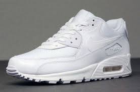 Nike Air Max 90 Essential Triple White Eu Kicks Sneaker Magazine Nike Air Max Nike Air Max 90 White Nike Air