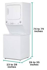 Maytag® washers have the capacity to tackle your largest loads. Stackable Washer Dryer Dimensions 15 Examples Prudent Reviews