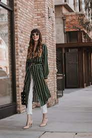 Shirtdress With Denim Jeans And Heels Shirtdresss Hirtdress Outfit Shirtdress Outfit Winte Striped Shirt Dress Outfit Shirt Dress Outfit Winter Dress Outfits