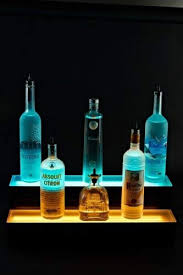 Use our led back bar shelves in your restaurant, bar or lounge to boost the visibility of your highest margin liquor. Amazon Com Bottle Shelf Bar Shelf 2 Tier Led Lighted Liquor Bottle Display Shelf 24 Long Musical Instruments