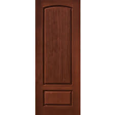 Maybe you would like to learn more about one of these? Glasscraft 2 Panel 2 Panel Fiberglass Entry Door Mahogany Wood Grain