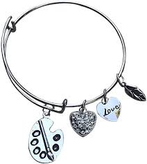 Infinity Collection Some Reservation Art Charm Bangle Artist Bracelet F Jewelry