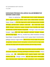 Pemuda harapan bangsa pemudi tiang negara. Karangan Siti Nur Mardhiah